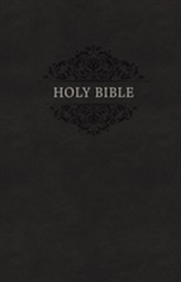  NKJV, Holy Bible, Soft Touch Edition, Leathersoft, Black, Comfort Print