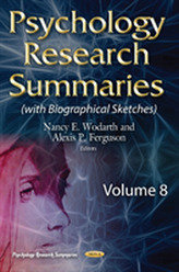  Psychology Research Summaries. Volume 8