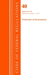  Code of Federal Regulations, Title 40: Parts 72-79 (Protection of Environment) Air Programs