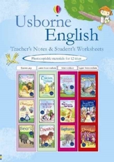  Usborne English Learners Teachers Notes and Worksheets - Blue