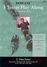  SONATA FOR CLARINET IN BB & PIANO OP 167