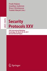  Security Protocols XXV