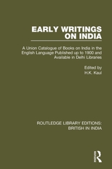  Early Writings on India