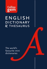 Collins English Dictionary and Thesaurus Gem Edition