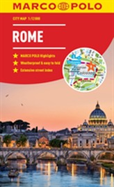  Rome Marco Polo City Map 2018 - pocket size, easy fold, Rome street map