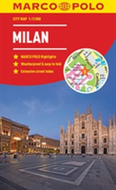  Milan Marco Polo City Map 2018 - pocket size, easy fold, Milan street map