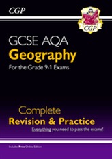  New Grade 9-1 GCSE Geography AQA Complete Revision & Practice (with Online Edition)