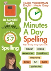  10 Minutes A Day Spelling Ages 5-7 Key Stage 1