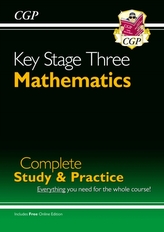  New KS3 Maths Complete Study & Practice (with Online Edition)