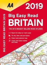  AA Big Easy Read Atlas Britain 2019