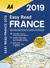  AA Easy Read Atlas France 2019