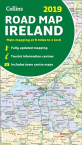  2019 Collins Map of Ireland