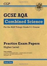  New Grade 9-1 GCSE Combined Science AQA Practice Papers: Higher Pack 2