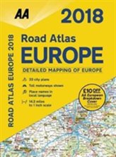  AA Road Atlas Europe