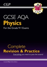 New Grade 9-1 GCSE Physics AQA Complete Revision & Practice with Online Edition