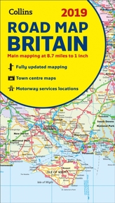 2019 Collins Map of Britain