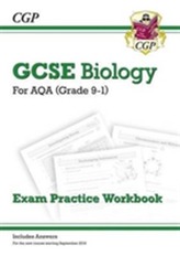 New Grade 9-1 GCSE Biology: AQA Exam Practice Workbook (with Answers)