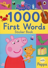  Peppa Pig: 1000 First Words Sticker Book