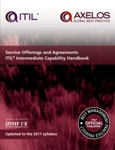  Service offerings and agreements: ITIL 2011 intermediate capability handbook (pack of 10)
