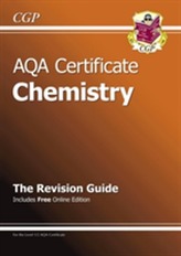  AQA Certificate Chemistry Revision Guide (with Online Edition) (A*-G Course)