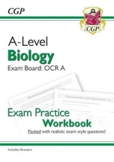  New A-Level Biology for 2018: OCR A Year 1 & 2 Exam Practice Workbook - includes Answers