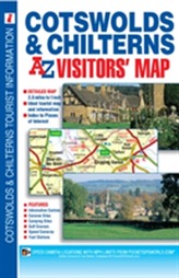  Cotswold & Chilterns Visitors Map