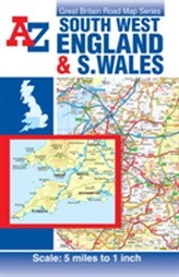  South West England & South Wales Road Map