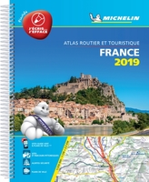  France 2019 -Tourist & Motoring Atlas A4 Laminated Spiral