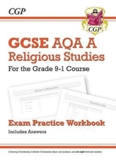  New Grade 9-1 GCSE Religious Studies: AQA A Exam Practice Workbook (includes Answers)