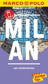  Milan Marco Polo Pocket Travel Guide 2019 - with pull out map