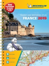  France 2019 - A3 Tourist & Motoring Atlas