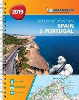  Spain & Portugal 2019 - Tourist and Motoring Atlas (A4-Spirale)