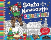  Santa is Coming to Newcastle Colouring