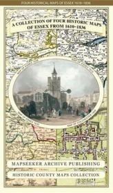  Collection of Four Historic Maps of Essex from 1610-1836