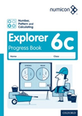  Numicon: Number, Pattern and Calculating 6 Explorer Progress Book C (Pack of 30)