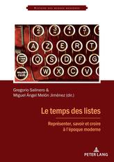  Le temps des listes