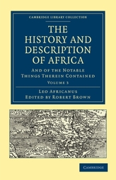 The The History and Description of Africa 3 Volume Paperback Set The History and Description of Africa
