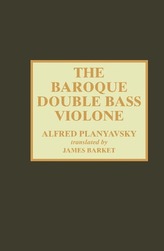 The Baroque Double Bass Violone