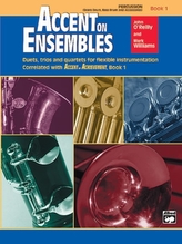  ACCENT ON ENSEMBLES PERCUSSION BOOK 1