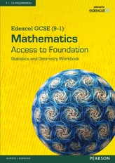  Edexcel GCSE (9-1) Mathematics - Access to Foundation Workbook: Statistics & Geometry