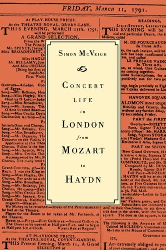 Concert Life in London from Mozart to Haydn  Concert Life in London from Mozart to Haydn