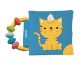  My Soft Rattle and Teether Book: Cat