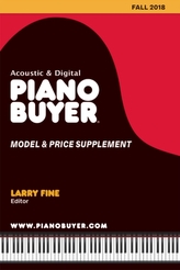  Piano Buyer Model & Price Supplement / Fall 2018