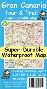  Gran Canaria Tour & Trail Super-Durable Map 5th edition