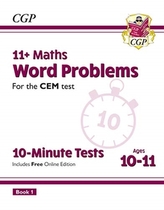  New 11+ CEM 10-Minute Tests: Maths Word Problems - Ages 10-11 Book 1 (with Online Edition)