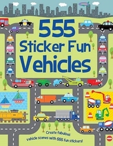  555 Sticker Fun Vehicles