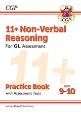  New 11+ GL Non-Verbal Reasoning Practice Book & Assessment Tests - Ages 9-10 (with Online Edition)