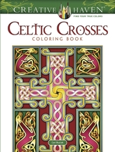  Creative Haven Celtic Crosses Coloring Book