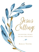  Jesus Calling (Large Text Cloth Botanical Cover)