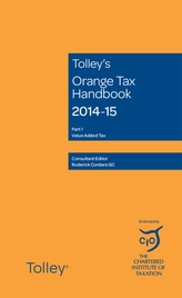  Tolley's Orange Tax Handbook 2014-15